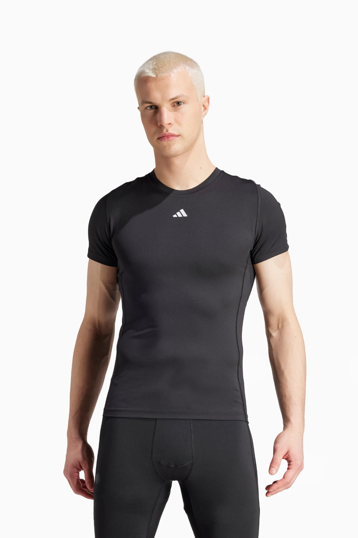 Koszulka Termoaktywna adidas Techfit SS - Czarny