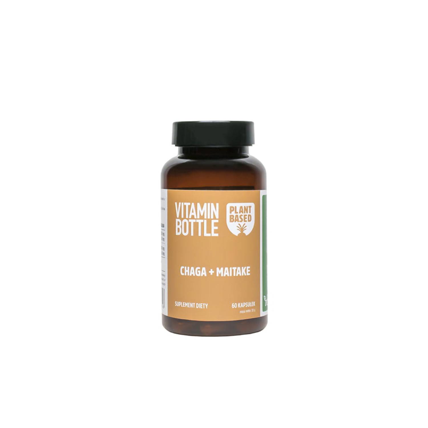 Vitamin bottle, chaga + maitake, 60 kapsułek