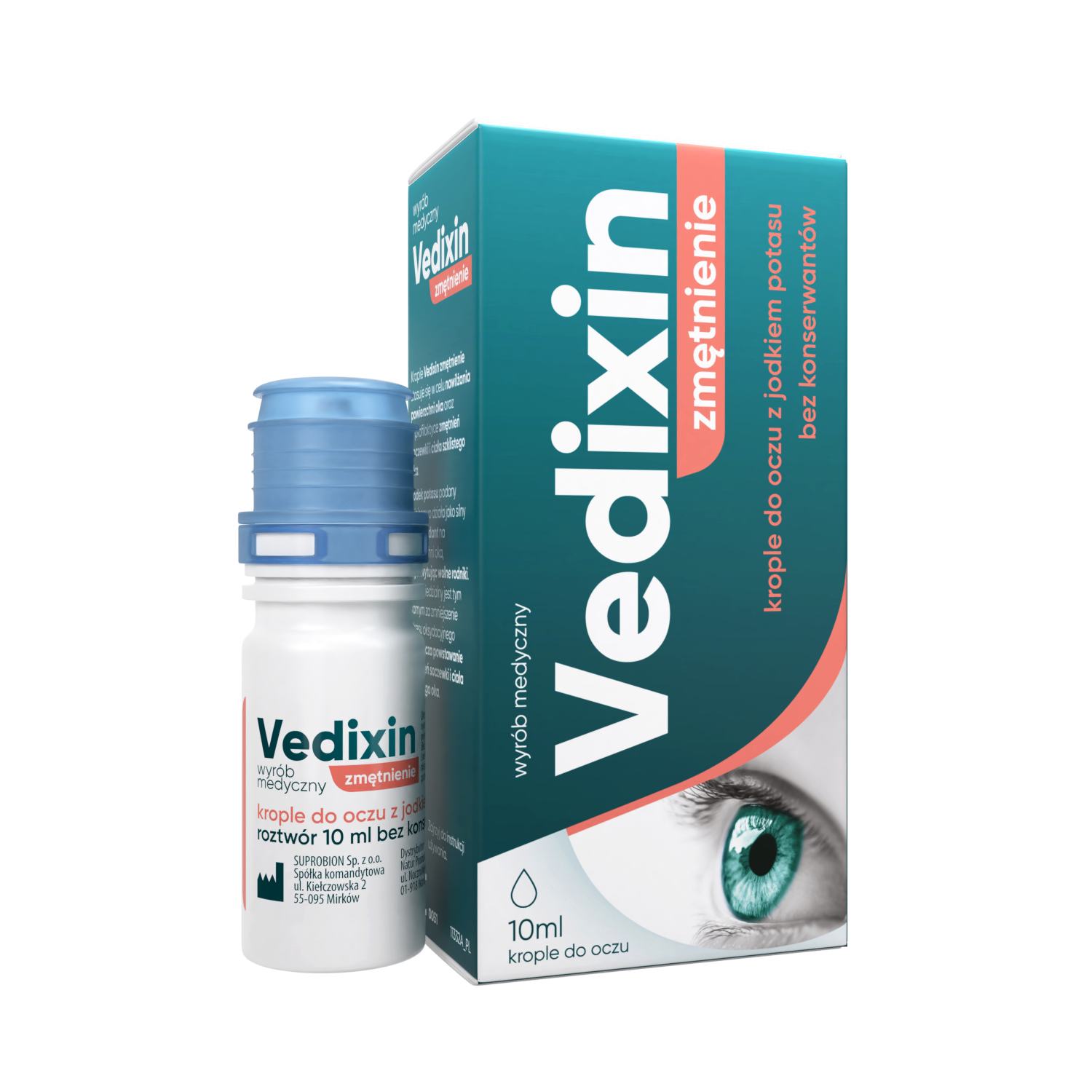 Vedixin zmętnienie - krople do oczu, 10 ml