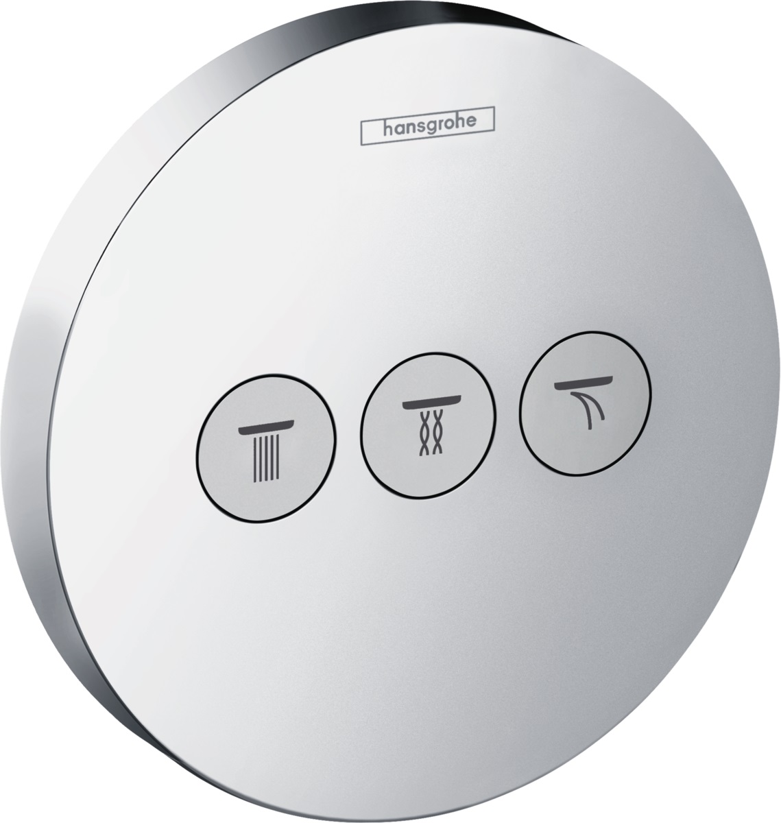 Hansgrohe ShowerSelect S zawór odcinający podtynkowy chrom 15745000