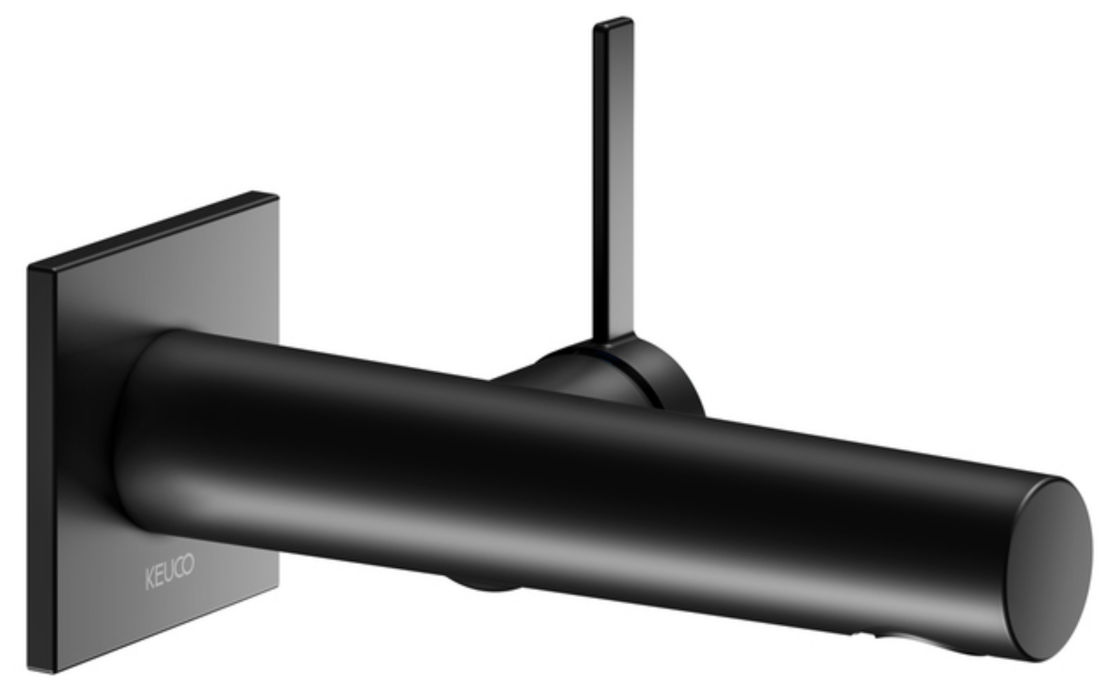 Keuco IXMO Pure bateria umywalkowa podtynkowa czarny mat 59516370102