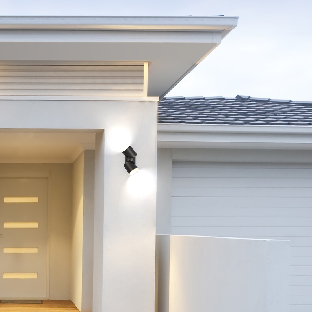 Rabalux Belfast kinkiet zewnętrzny 2x12,9W LED antracyt/biały 7904