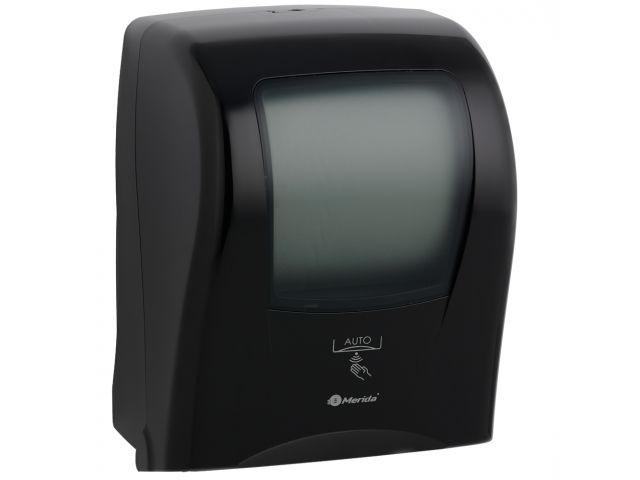 Merida One pojemnik na ręczniki papierowe w rolce elektroniczny czarny CEC501
