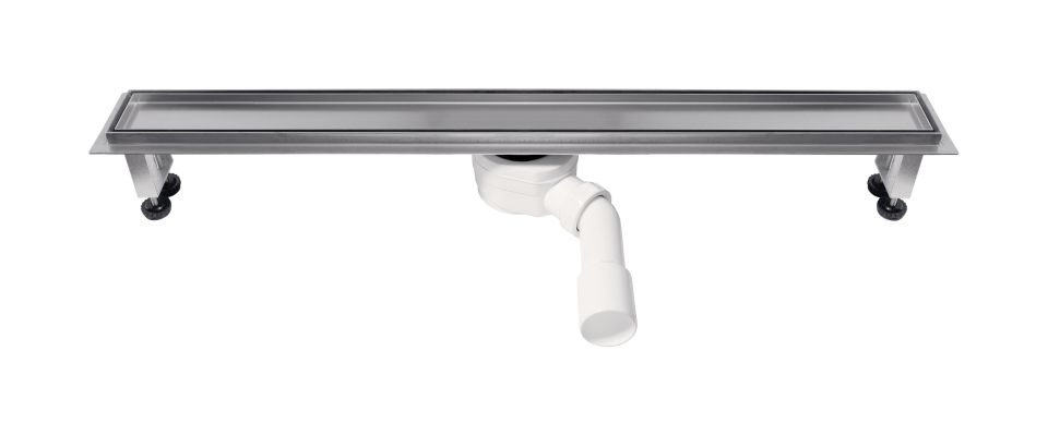 Ferro odpływ prysznicowy 80 cm liniowy pod płytkę stal OLP1-80