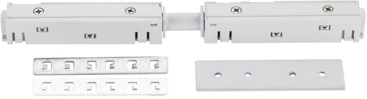 DPM M-Line łącznik zasilający prosty 1-fazowy do szyny magnetycznej biały MTL-I-W