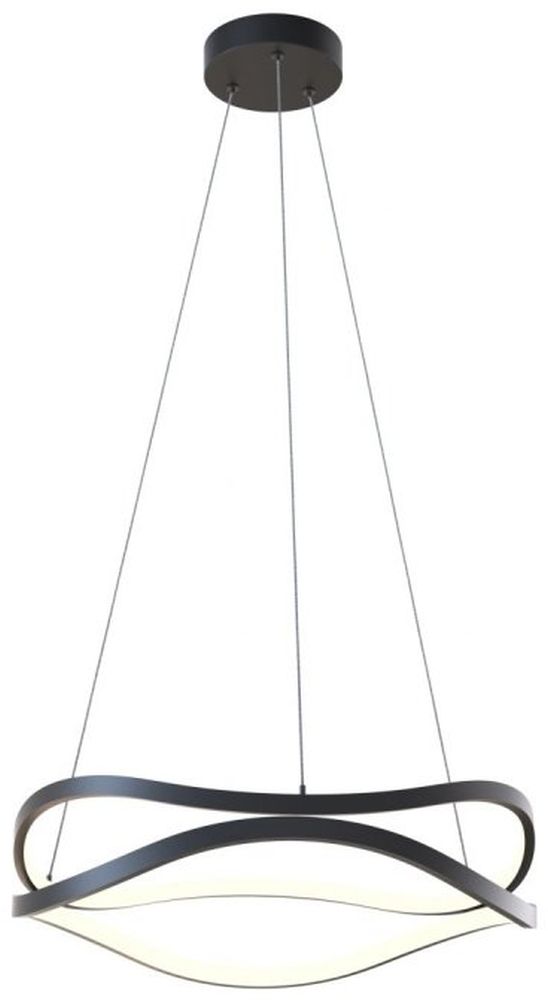 Zuma Line Harley lampa wisząca 1x31W czarna MD7864-2S-3BT