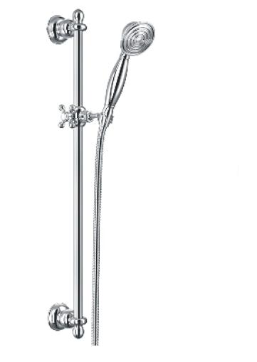 Omnires Art Deco-S zestaw prysznicowy suwany chrom ARTDECOSCR