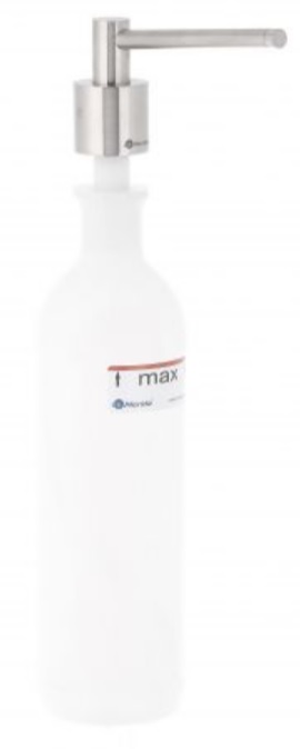 Merida dozownik do mydła 1000 ml blatowy walec chrom mat DWM103 - Wysyłka w 24h