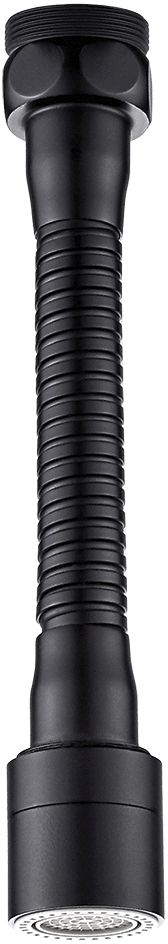 Kuchinox perlator do baterii kuchennej/umywalkowej/bidetowej dwufunkcyjny czarny CPW77KD