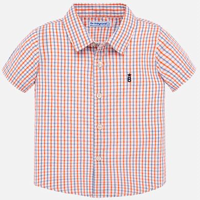 MAYORAL 1158 Koszulka w kratę dla chłopca