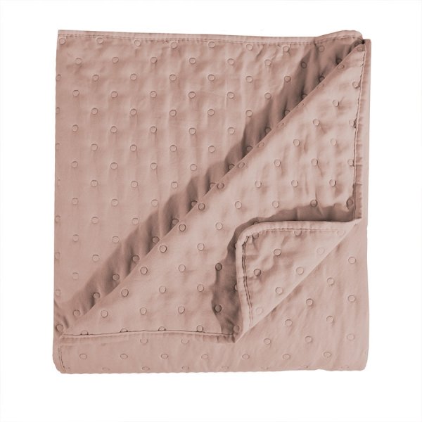 Narzuta dekoracyjna NULES 220x240 wz. różowy