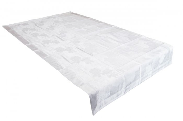 Obrus teflonowy rozmiar 90x160 wzór biały (239B)