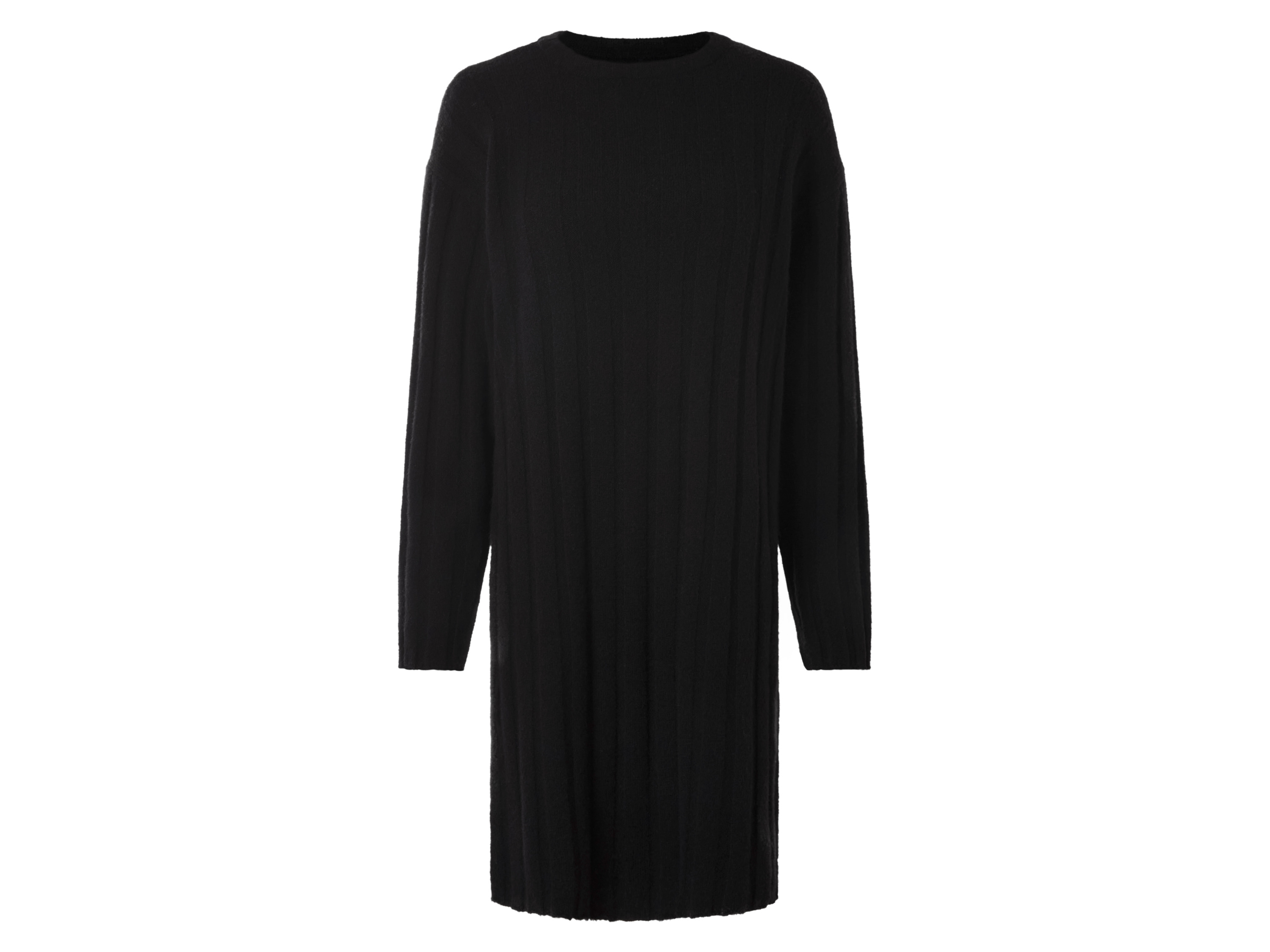 esmara Sukienka dzianinowa damska Czarny, M 40/42