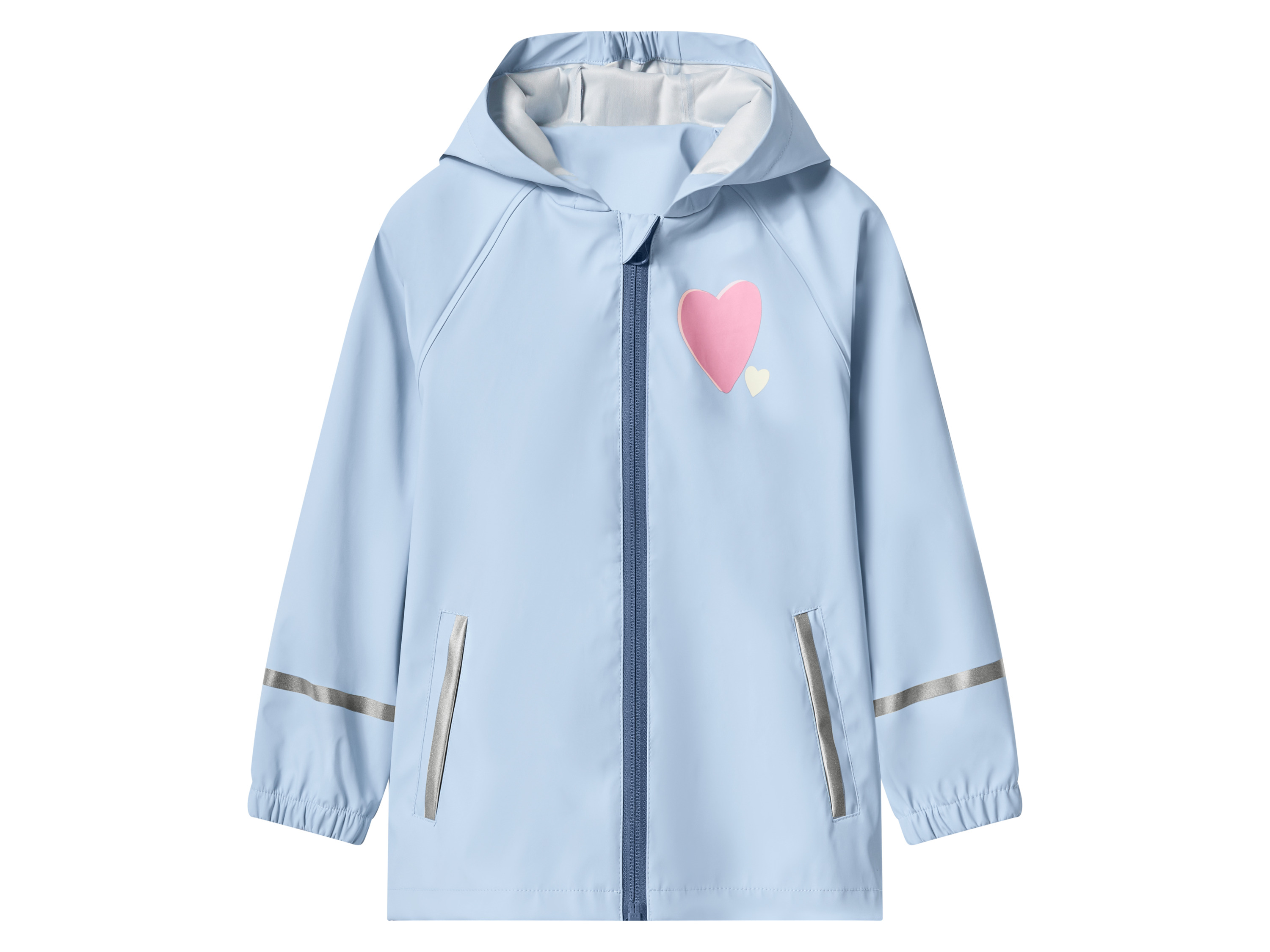 lupilu Kurtka przeciwdeszczowa dziecięca Jasnoniebieski, 122/128