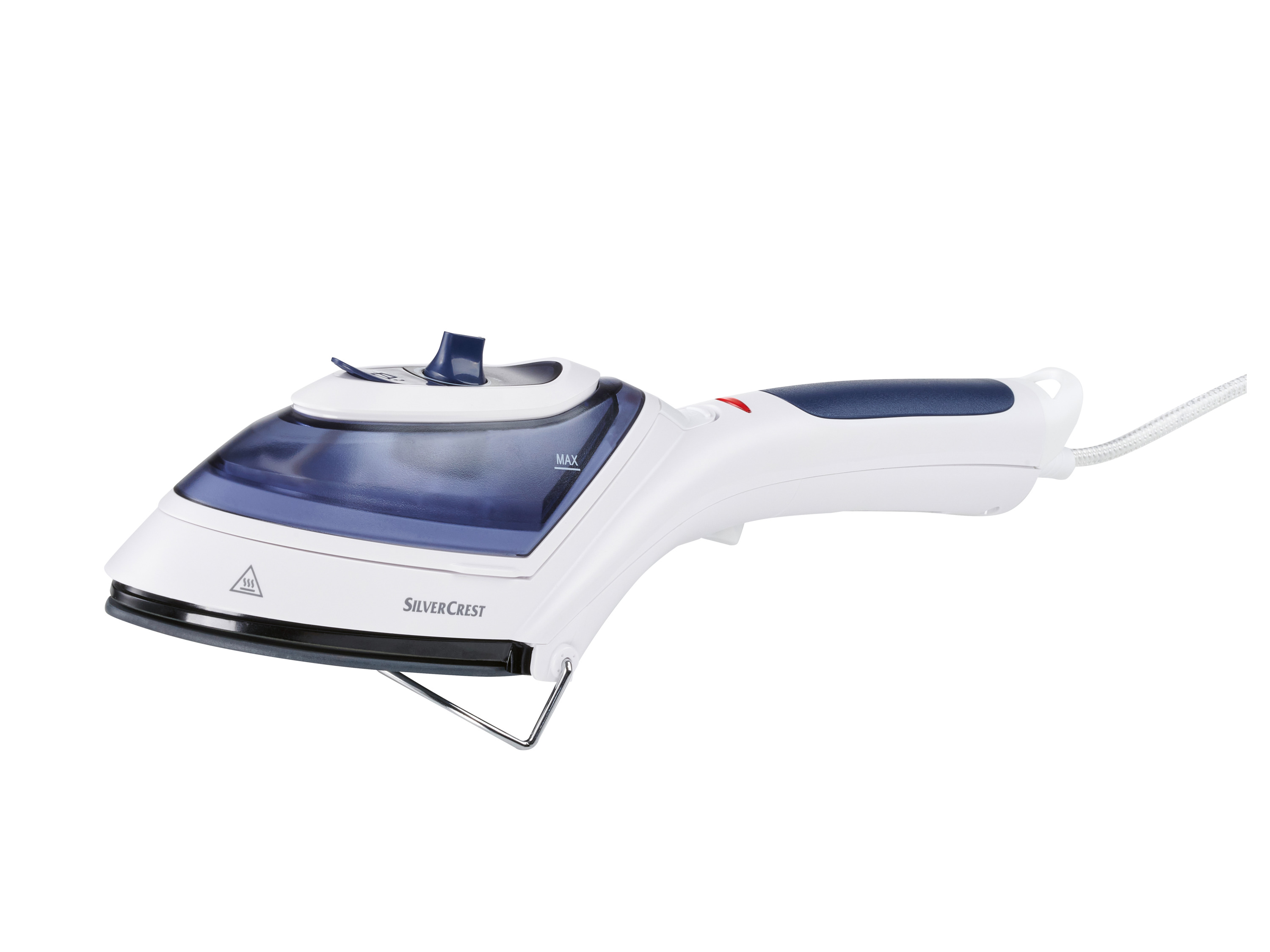 Silvercrest Szczotka parowa 4w1, 1000 W Biały/ciemnoniebieski