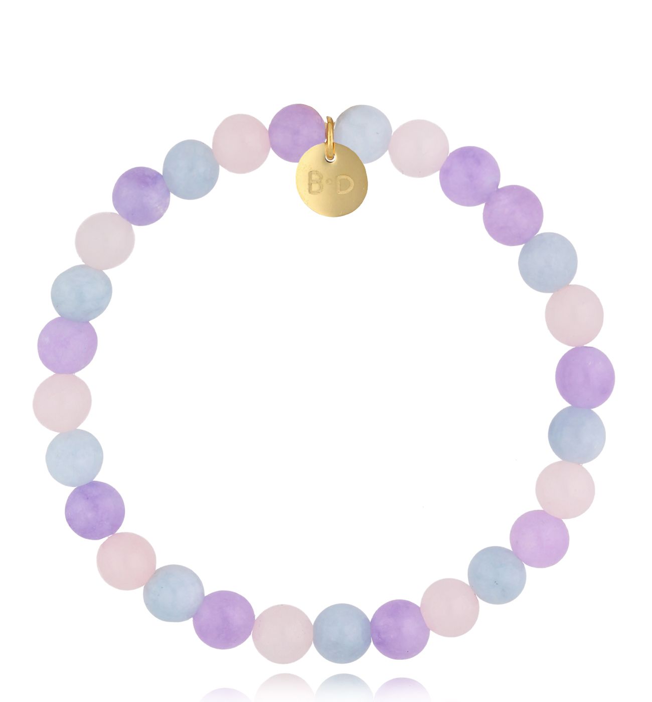 Bransoletka z kolorowymi jadeitami Basic BTW1600