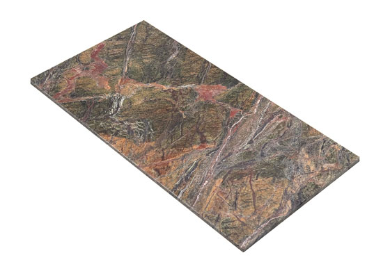 Płytki marmurowe Rainforest Green 61x30,5x1 cm szczotkowane