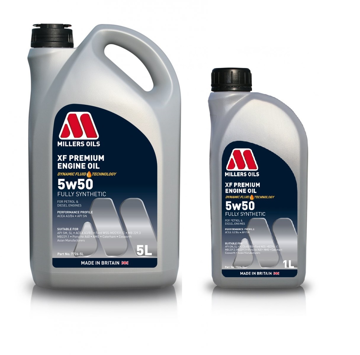 MILLERS OILS XF PREMIUM 5W50 6L - Petrostar