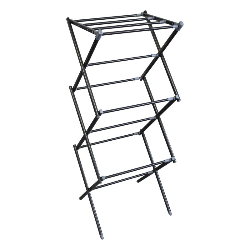 Suszarka na pranie Rodeno pionowa czarna 1 szt.