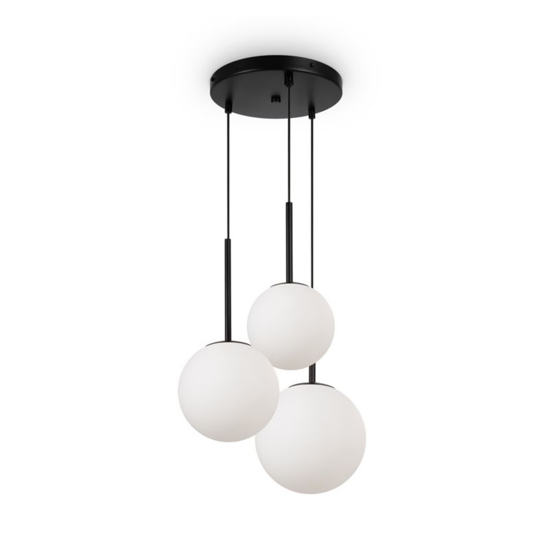 Lampa wisząca Maytoni Basic Form czarny matowa-biała wym: 180 x 40 x 40 cm 3xE14 x 40W 1 szt.