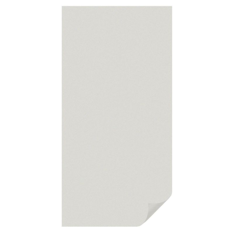 Naklejka Witrażowa Tulup 50x100 cm Folia na Szkło Odcień jasnoszarej bieli minimalistyczna elegancja 1 rol.