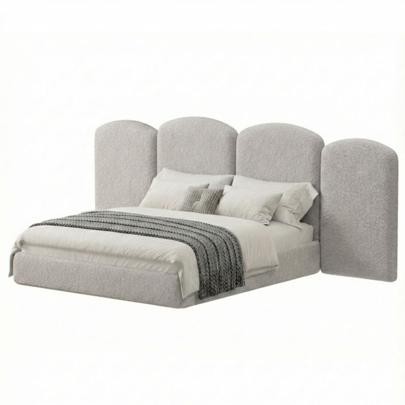 Łóżko Tapicerowane RAVELLO 160x200 Stelaż Pojemnik Na Pościel Abriamo 05 1 szt.