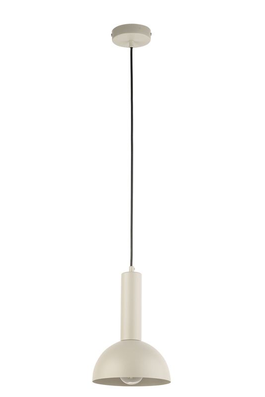 Lampa wisząca Sigma Lighting Vitrum 7217 szary beż styl klasyczny 1xE27 x 1 szt.
