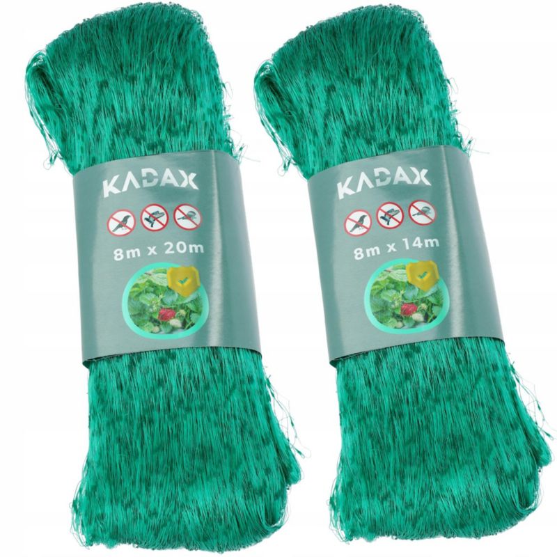 Siatka Ochronna KADAX Na Ptaki mocna 8x14+8x20m 1szt.