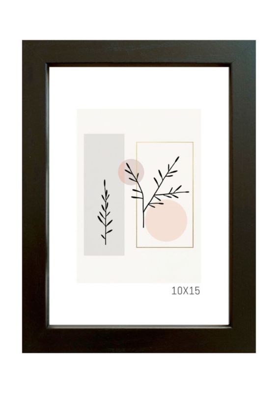 Ramka na zdjęcie MDF BASIC 21x29,7 cm czarny 1 szt.