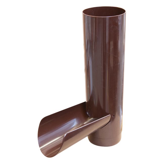 Klapa odpływowa Marley średnica 10,5 cm brązowa