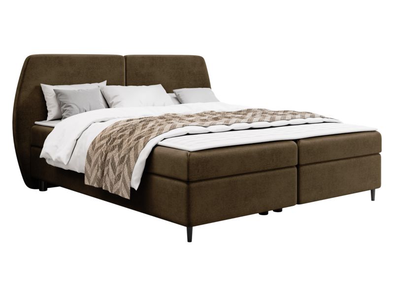 Łóżko kontynentalne MIRJAN 24 Madryt 140x200 brązowy 1 szt.