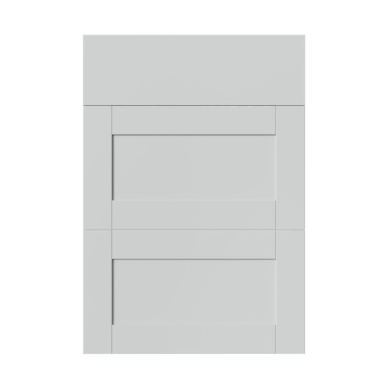 Front kuchenny do szafki z 3 szufladami Ashmead 50 cm szary