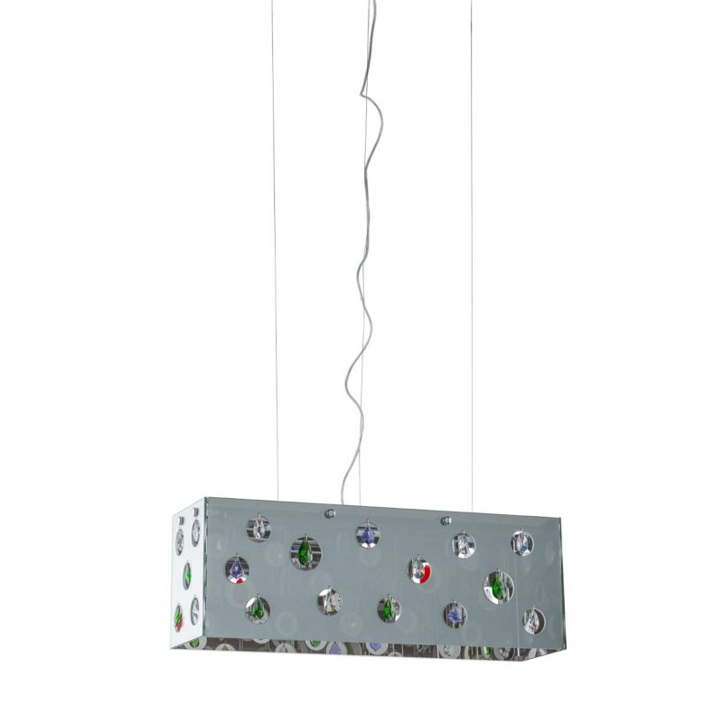 Lampa wisząca Italux Domino wym: 150 x 36 cm 6xG9 x 40W 1 szt.