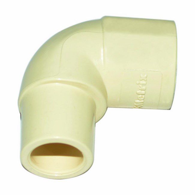 Kolanko nyplowe USMetrix 90° 3/4" KW/KW CPVC