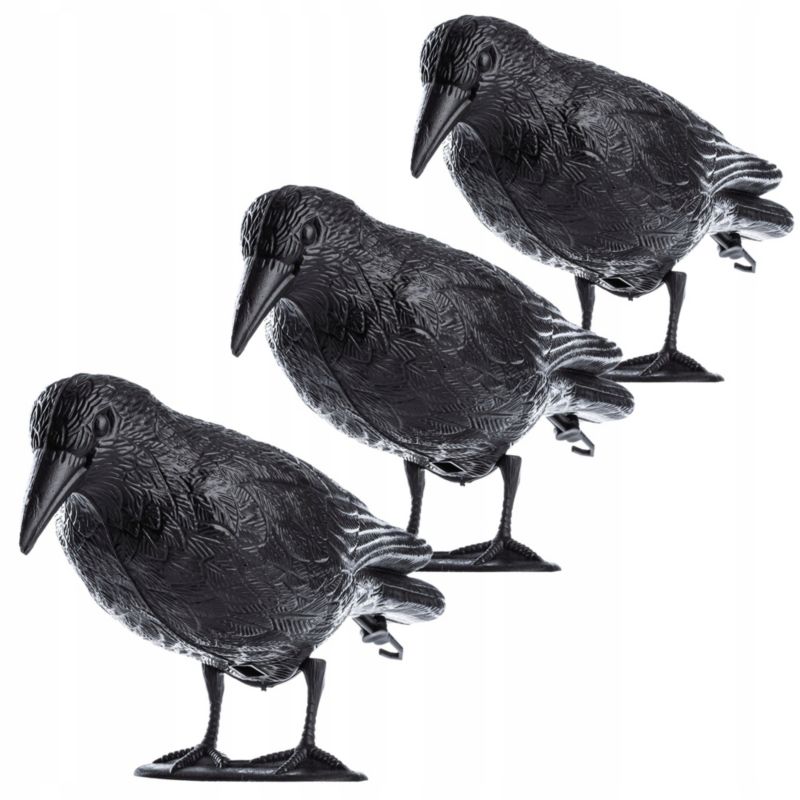 Odstraszacz Ptaków KADAX Kruk Gołębi szpaków 3szt