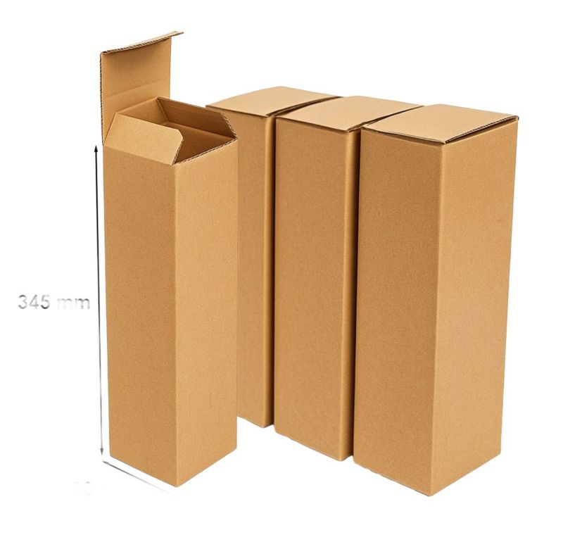 Kartony Neopak fasonowe na butelkę 100x100x345mm F215 100 szt.