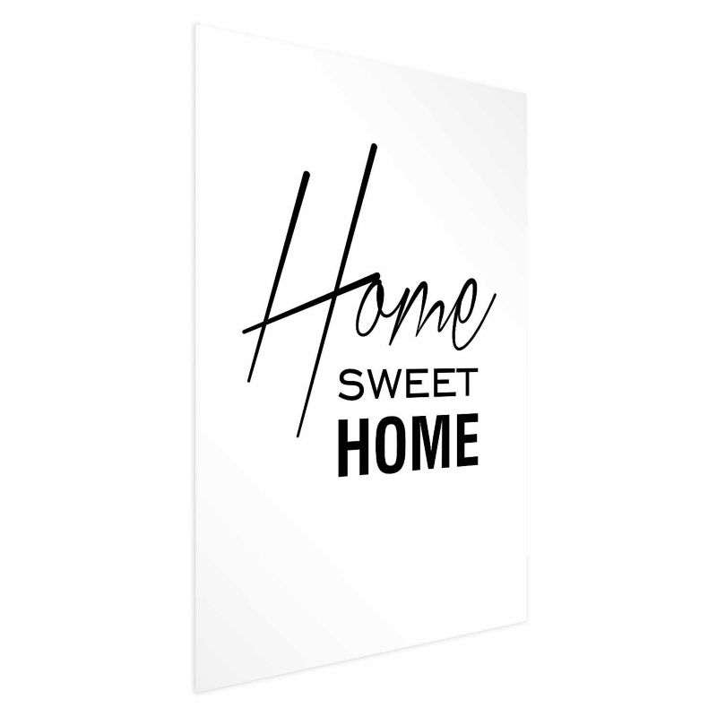 Plakat Artgeist Home 40x60 cm bez ramy 1 szt