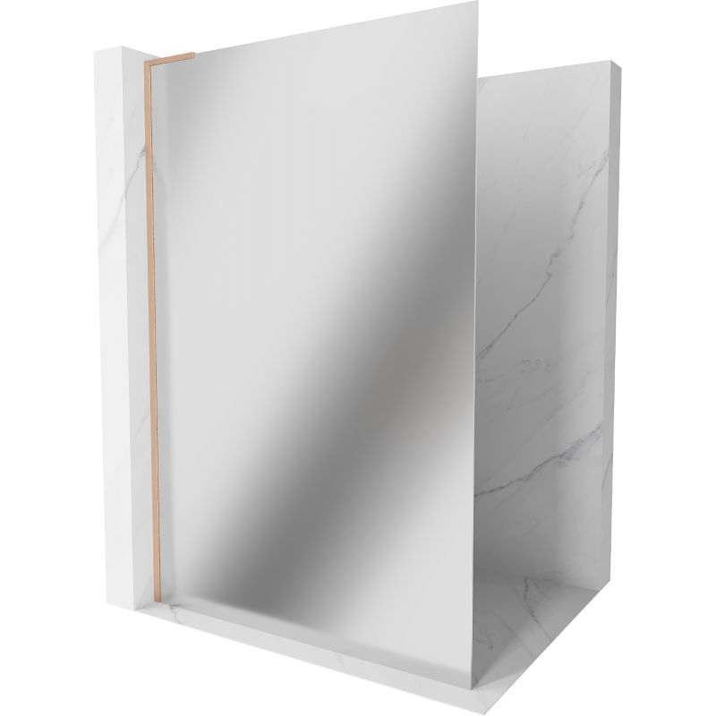 Ścianka prysznicowa Mexen Kioto L lustro 70x200 cm 800-070-103-65-50 1 szt.