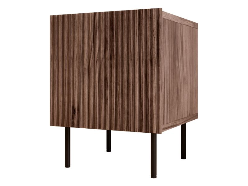 Komplet dwóch stolików nocnych MIRJAN 24 Tacos orzech warmia 2 szt.