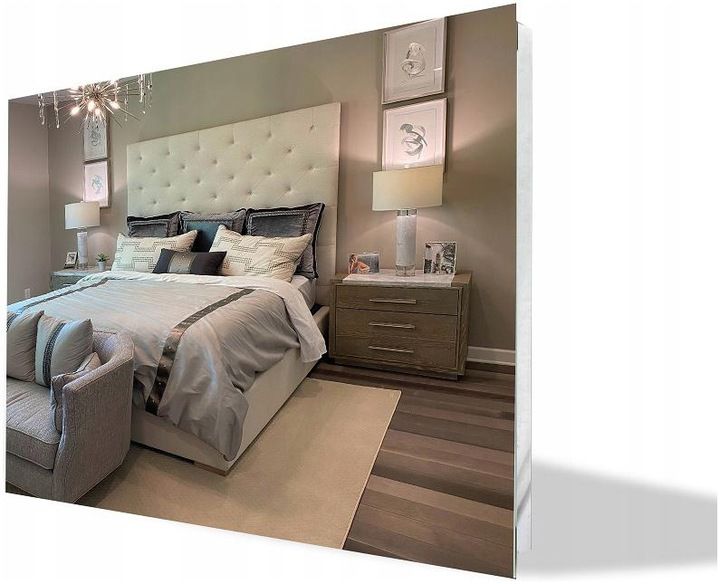 Lustro Łazienkowe stylowelustro prostokątne 90CMx60CM 1szt.