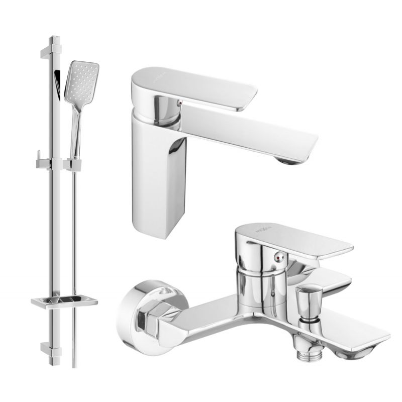 Zestaw wannowy Mexen Alexa chrom 71203DQ62-00 1 szt.
