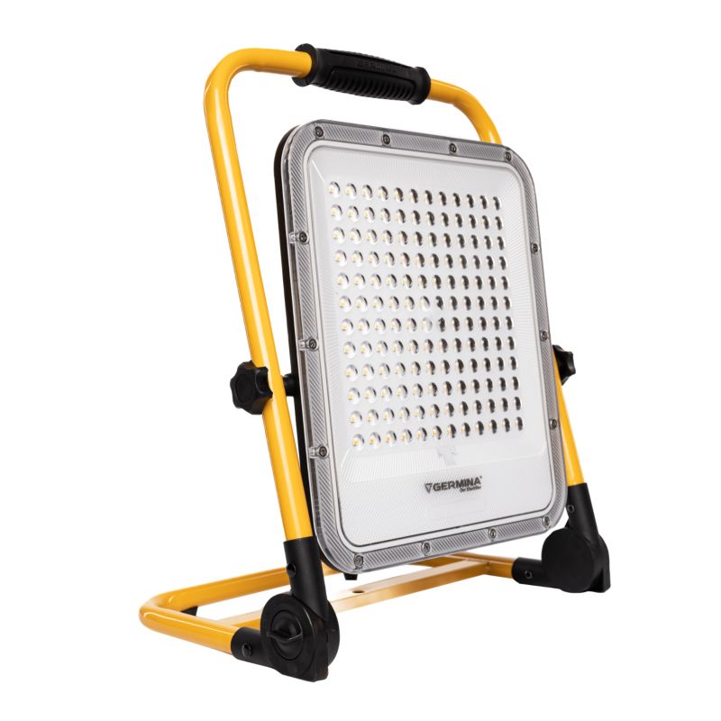 Naświetlacz LED bateryjny Germina 100W IP65 + tryb awaryjny 1szt.