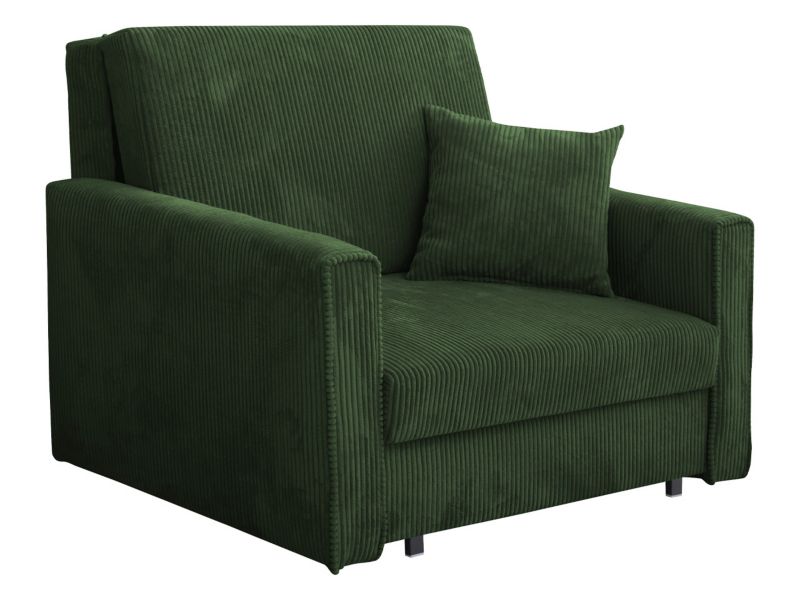 Kanapa rozkładana MIRJAN 24 Viva Bis Premium Sztruks I ciemnozielony 1 szt.