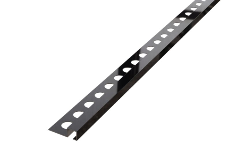 Listwa narożna glazurnicza Qs Lambro czarny połysk 1.2cm x 270cm 1 szt.