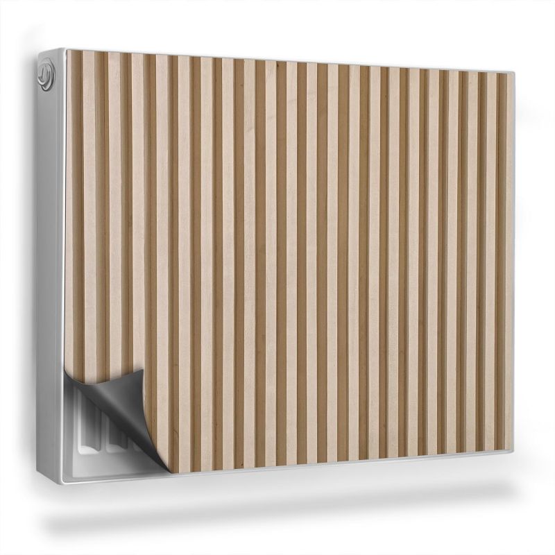 Magnes Na Kaloryfer Wallfluent 80x60 cm Jasne drewniane lamele 1 szt.