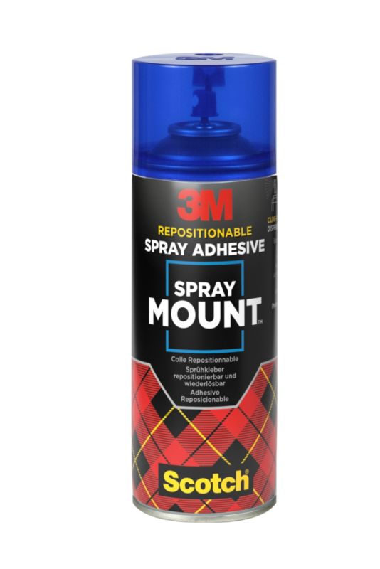 Klej w sprayu 3M Scotch SprayMount 400 ml wielokrotnego użytku 1 szt.