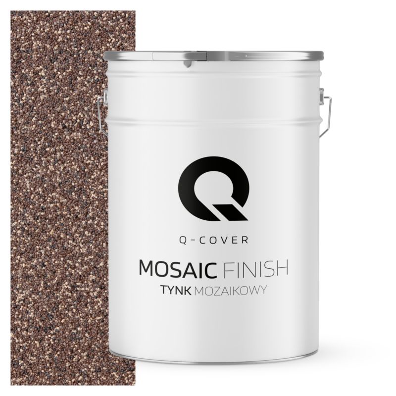 Tynk Mozaikowy Q-Cover Brązowy ciemny M71 25KG