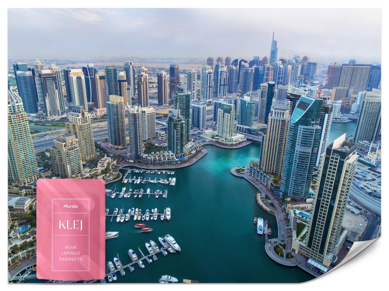 Fototapeta Muralo Dubaj Miasto Krajobraz 500x350 cm 1szt.