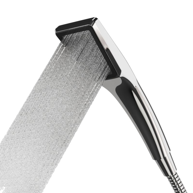 Zestaw Prysznicowy Do Łazienki Natryskowy Granitan Chrom Słuchawka Wąż Uchwyt Hao 1 szt.