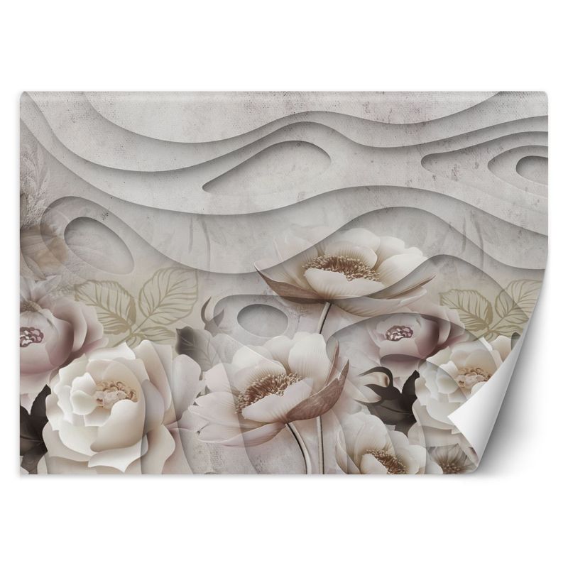 Fototapeta Feeby Kwiaty beton abstrakcja 200x140 1 szt